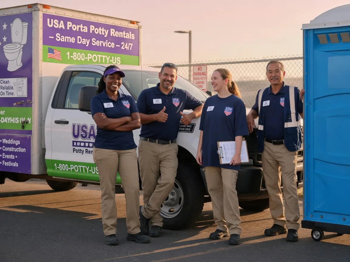 Porta Potty Rental company in Locust Grove, AR